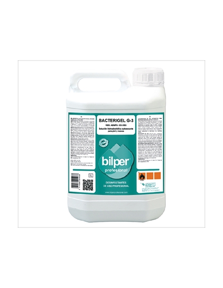 Jabon Manos - BILPER - BACTERIGEL G3 - Garrafa 5 Lt.