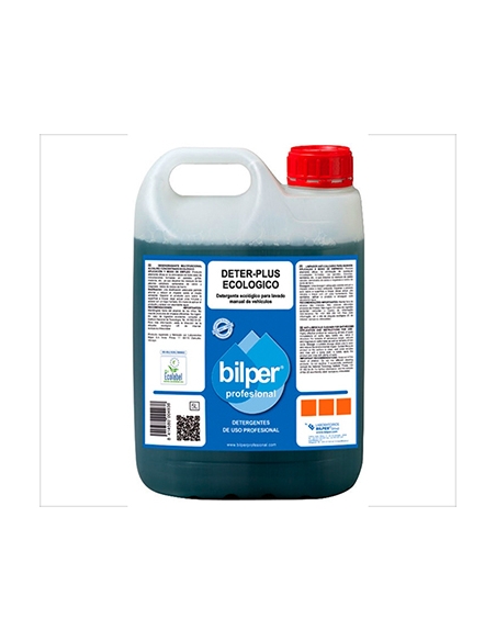 >> Garrafa de 5 Litros - Detergente Manual Vehiculos - BILPER - DETER-PLUS - ECOLOGICO