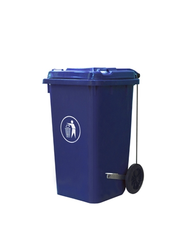 >> Unidad - Cubo Pedal SRV - 120L - Azul -  CT120AZ