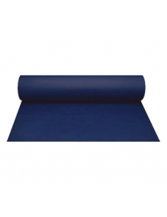 Rollo de Mantel - TNT Ancho  40 cm - Prec. 120 - Azul Marino - 48 Mt