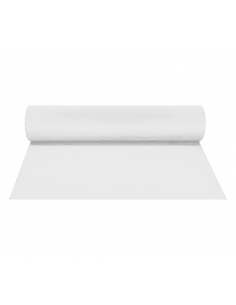 Rollo de Mantel - TNT Ancho  40 cm - Prec. 120 - Blanco - 48 Mt