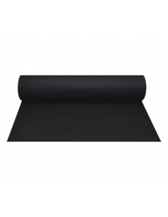 >> Rollo de Mantel - TNT Ancho  40 cm - Prec. 120 - Negro - 48 Mt