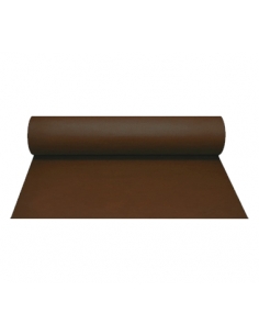>> Rollo de Mantel - TNT Ancho  40 cm - Prec. 120 - Chocolate - 48 Mt