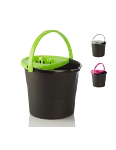 >> Unidad - Cubo - PVI - Nice Redondo Negro - 20 Lt.