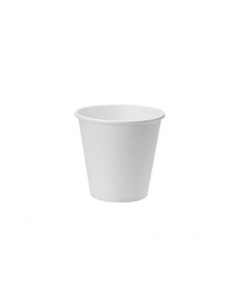 Vasos Carton - Blanco - 7Oz - 200Ml - Ø72 - ( TIRA DE 50 )