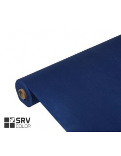 Rollo de Mantel - TNT - SRV - Ancho 120 cm - Prec. 120 cm - Azul - 50 Mt