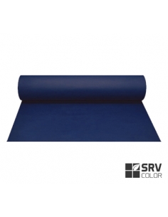 Rollo de Mantel - Camino - TNT - SRV - Ancho  40 cm - Prec. 120 - Azul - 48 Mt