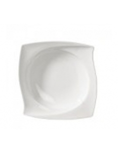 >> Unidad - Plato Hondo Cuadrado - METEOR - 22 cm