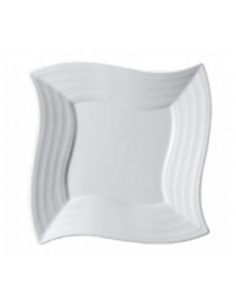 >> Unidad - Plato Cuadrado - VIENTO - 25 cm