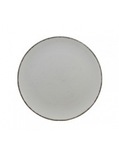 >> Unidad - Plato Postre - STARRY CREMA - 20 cm