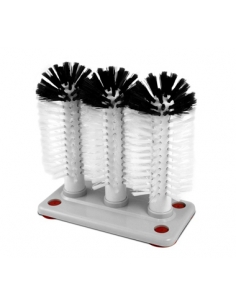 Plataforma - 3 Cepillos Limpia Vasos - ( UNIDAD )