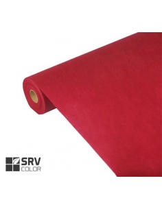 Rollo de Mantel - TNT - SRV - Ancho 120 cm - Prec. 120 cm  - Rojo - 50 Mt