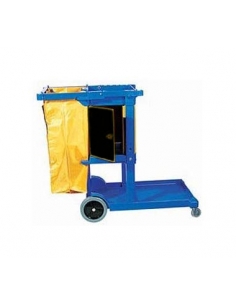 Carro Azul - SRV COLOR - Con Compartimento Bajo Llave - ( UNIDAD )