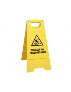 Señal - SRV COLOR - Suelo Mojado - Español / Ingles - ( UNIDAD )