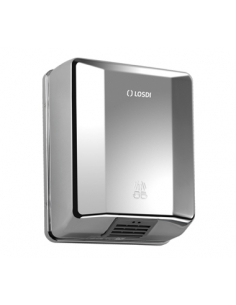 >> Unidad - Secamanos Aire - LOSDI CS200X-L - ABS Blanco Elegance - 1.600 W.