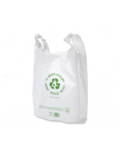 Bolsas Asa Reciclada - 50-70% - G200 - 42x53 cm - ( PAQUETE DE 50 )