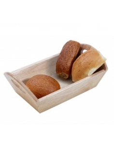 Panera Madera - Rectangular - 31x13x9 cm - ( UNIDAD )