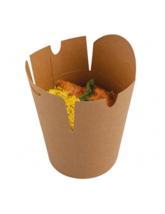 Envases Multifood - Kraft - 1000 ml. - 32 oz - ( TIRA DE 25 )