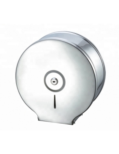 >> Unidad - Dispensador - Papel Higienico - Acero Inoxidable - MATE - Ø70