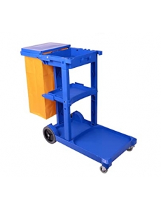 Carro Azul - SRV COLOR - Con Tapas - Bolsa Residuos - ( UNIDAD )