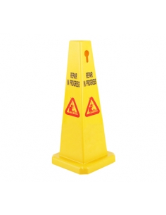 Señal Precaucion - Altura 68 cm + Supletorio 26 Cm = 94 cm - ( UNIDAD )