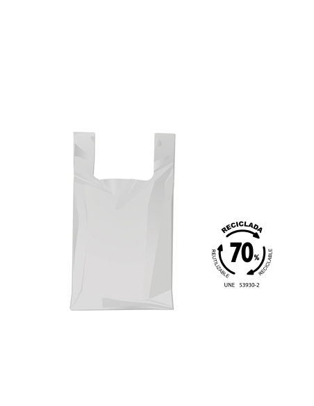 >> Paquete de 120 Bolsas Asa Reciclada - EVE- 50-70% - G200 - 30x40 cm
