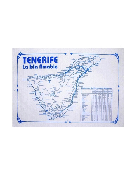 >> Caja de 500 Manteles Individuales 30x40 - Isla Tenerife