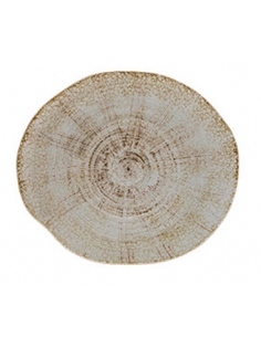 >> Unidad - Plato Ovalado - GREEN ARBOL - 28x25 cm