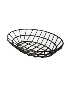 >> Unidad - Cesta Metal - Ovalada - SMX 9411 - 25x18 cm