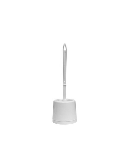 ARCHIVADO >> Unidad - Escobilla Blanca + Soporte - PVC - 001240 - WC