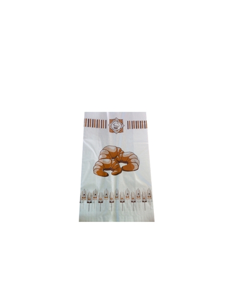 >> Paquete 250 Bolsas Papel Blanca - Croissant - Num 3 - 14+05x23 | 1 Kg |