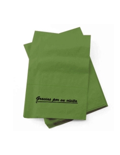 Servilletas Miniservice 17x17 -  CAJA 50 - Tissu VERDE 140 u.