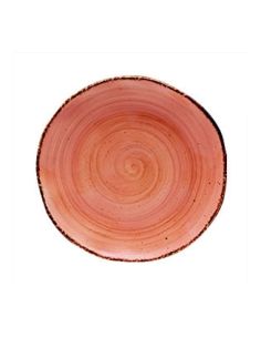 >> Unidad - Plato Llano - NATURE - ORANGE -  Ø28 cm