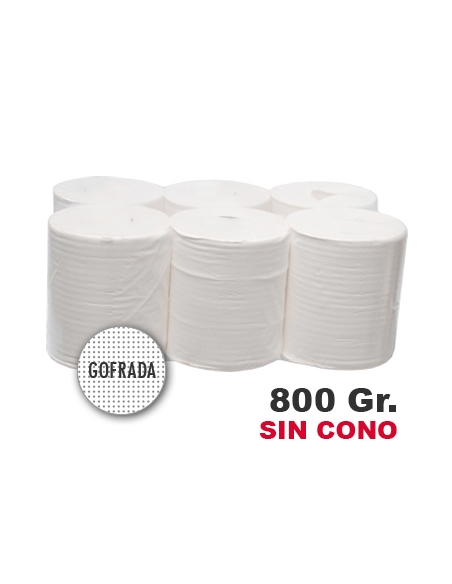 ARCHIVADO >> Bobinas - Box - Pasta Celulosa - 800 Gr. Orus Blue - Sin Cono - (BULTO DE 6)