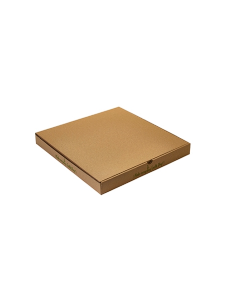 ARCHIVADO >> Paquete de 100 Cajas Pizza - Kraft - 260x260x35 mm