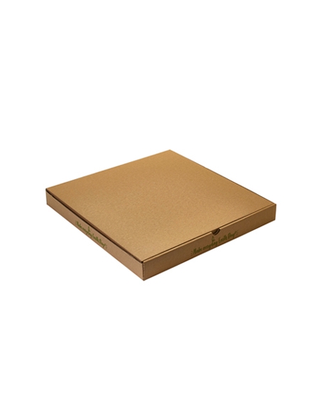 ARCHIVADO >> Paquete de 100 Cajas Pizza - Kraft - 300x300x35 mm