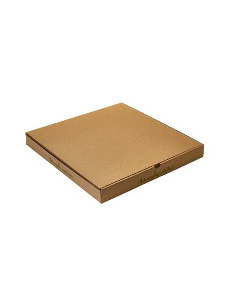 ARCHIVADO >> Paquete de 100 Cajas Pizza - Kraft - 400x400x35 mm