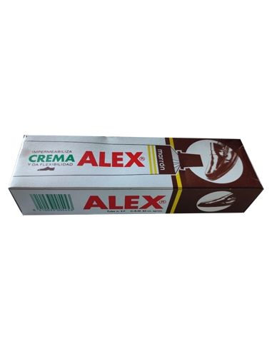 Crema Zapatos - ALEX - Negra - Marron - Tubo 83 cc