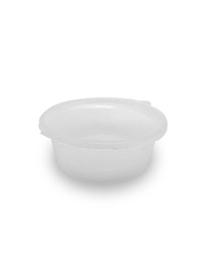 Tarrinas - TQA - Salsa PP - Bisagra - 120 cc - 4oz - ( TIRA DE 50 )