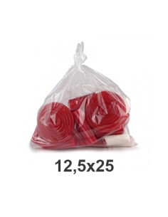 Bolsas Polietileno - G100 - 12,5x25 cm - 1/2 KG - ( CAJA 10 x 100 )