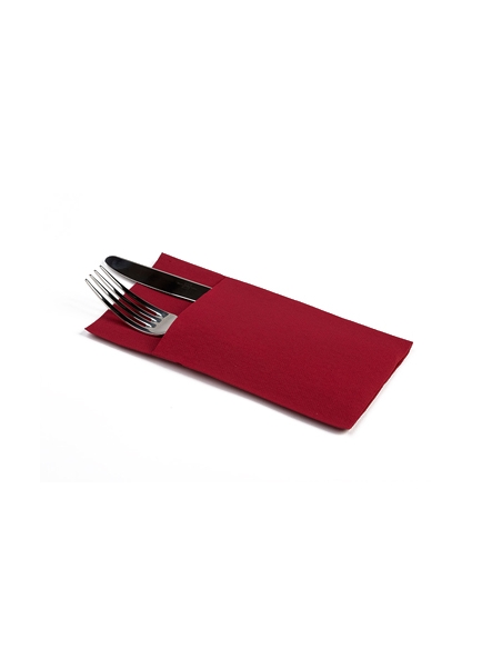 Servilletas PP - Kanguro - 30x40 - BURDEOS - 80 unidades ( CAJA DE 12 PAQUETES )