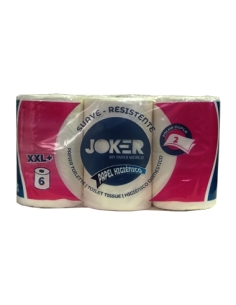 Papel Higienico Domestico 2 Capas - JOKER - XXL+ 35 Mt ( BULTO DE 14 PAQUETES DE 6 )