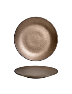 Plato Presentacion - Gordion Bronce - 30 cm - ( UNIDAD )