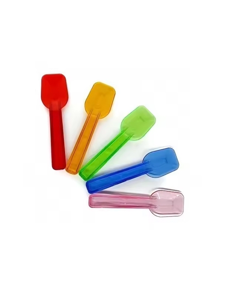 Cucharas Helados - Reutilizables - 10 cm - ( BOLSA 1 KG )