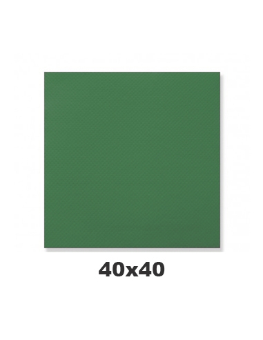 Servilletas  40x40 - PP - VERDES - 50 Hojas - ( CAJA DE 24 PAQUETES )