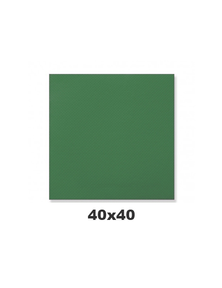 Servilletas  40x40 - PP - VERDES - 50 Hojas - ( CAJA DE 24 PAQUETES )