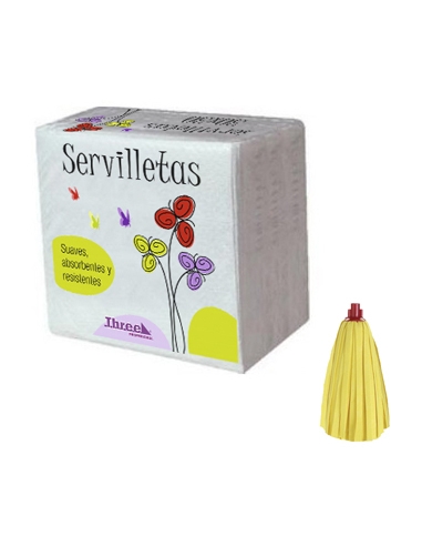 Servilletas - 30x30 - 60 Hojas + ( CAJA DE 46 PAQUETES )