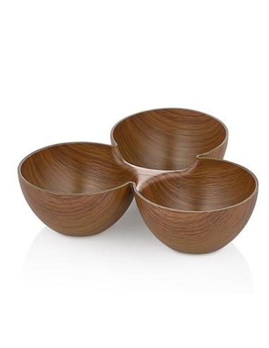 Bowl - Trebol - Redondo - Melamina - SNACK PS - 19x21 CM - ( UNIDAD )