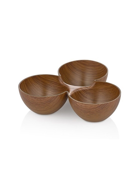 Bowl - Trebol - Redondo - Melamina - SNACK PS - 19x21 CM - ( UNIDAD )