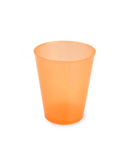 Vasos PP - Sidra - NARANJA - Irrompibles Reutilizables - 480 cc - 25 u. - ( CAJA DE 20 PAQUETES )